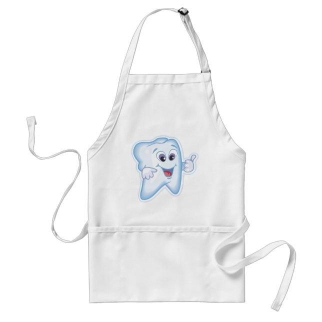 Healthy Teeth Adult Apron (Front)