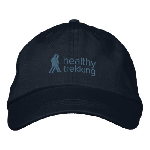 Healthy Trekking Embroidered Travel Hat