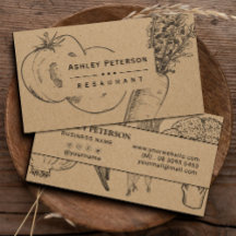 Healthy vegetable garden & craft paper  
