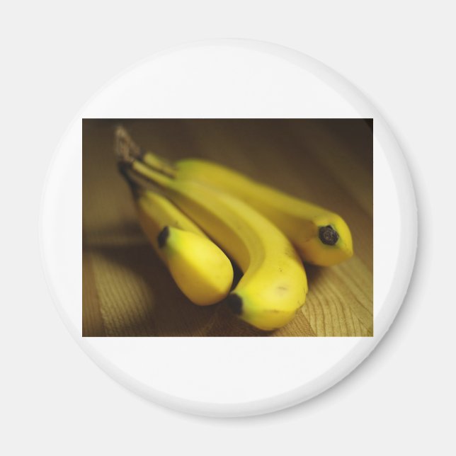 HEALTHY YELLOW BANANAS MAGNET (Front)