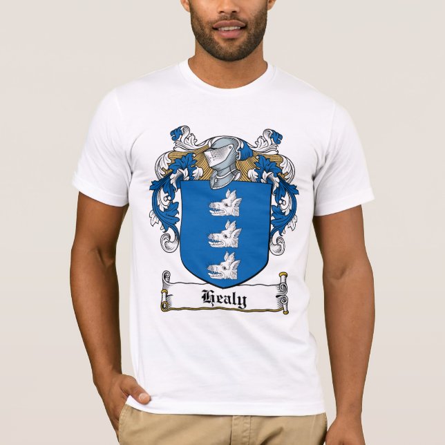 Healy Family Crest T-Shirt (Front)