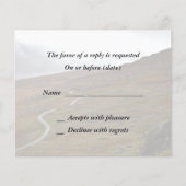 Healy Pass, Winding Road in Ireland. (Front)