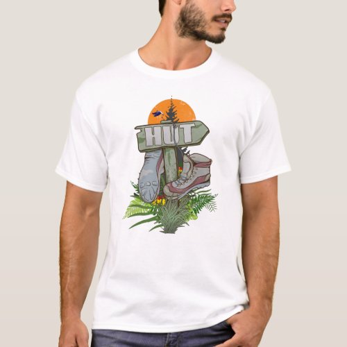 Heaphy track old boots T_Shirt