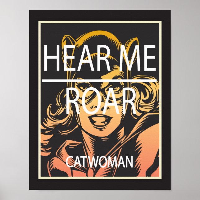 Hear Me Roar Poster (Front)