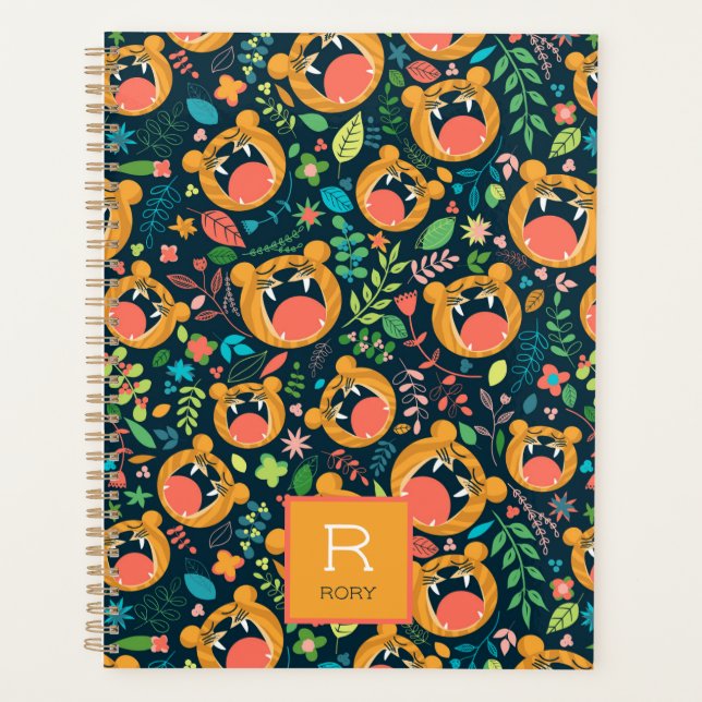 Hear Me Roar Tiger Jungle Personalized Planner (Front)