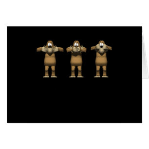 Hear No Evil Monkeys