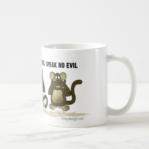 Hear No Evil Monkeys Coffee Mug