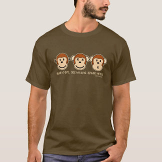 Hear No Evil Monkeys T-Shirt