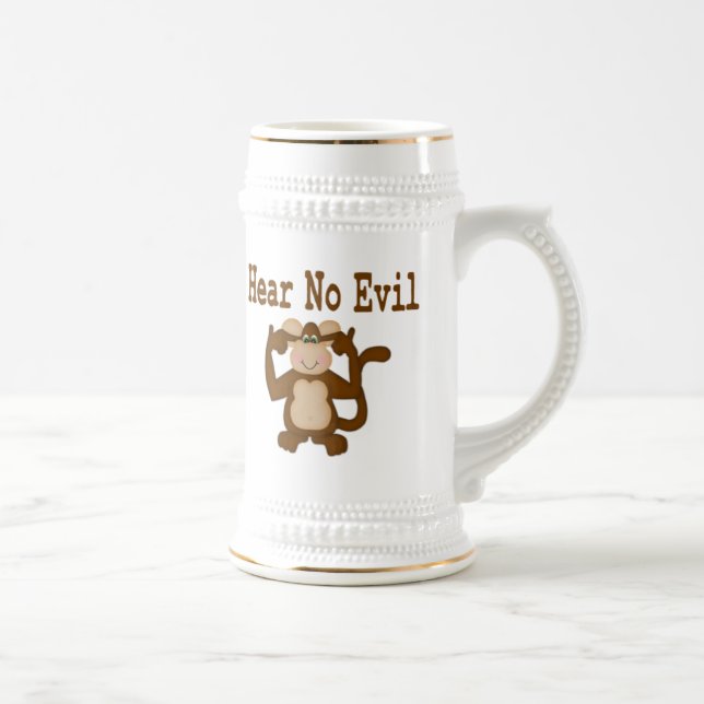 Hear No Evil Stein (Right)