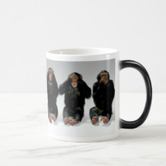 Hear no evilSee no evilspeak no evil Color Morph Mug