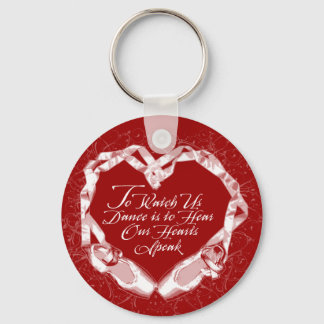 Hear Our Ballet Hearts Keychain