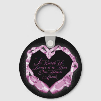 Hear Our Ballet Hearts Keychain