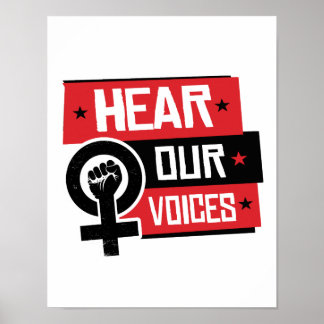 Feminist Symbol Posters | Zazzle