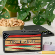 "Hear the Buzz" Customizable Bluetooth Speaker