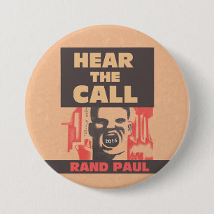 Hear The Call Pinback Button