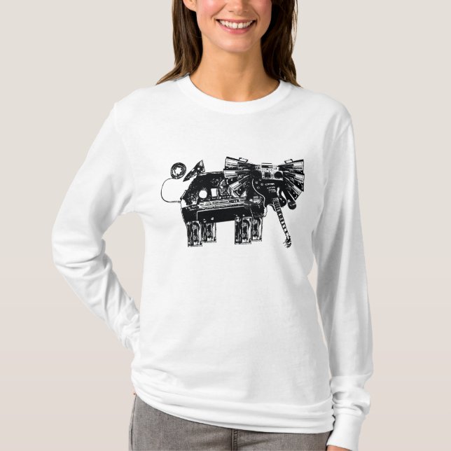 hear the elephants T-Shirt (Front)