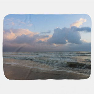 Hear The Waves Baby Blanket