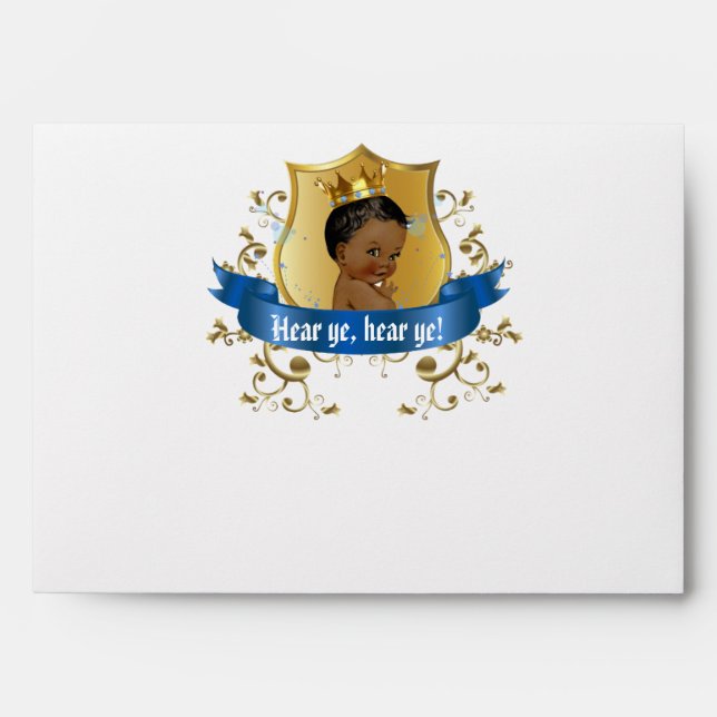 Hear Ye Hear Ye! Ethnic Royal Prince Envelopes (Front)