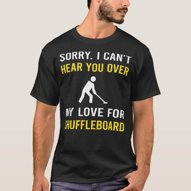 Hear You Shuffleboard T-Shirt (Front)