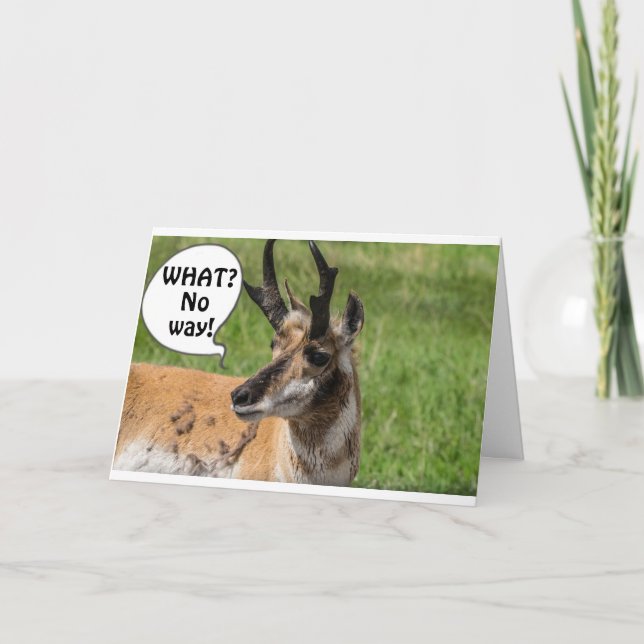 HEARD FROM THE HERD THAT YOU ARE **40** WOW CARD (Front)