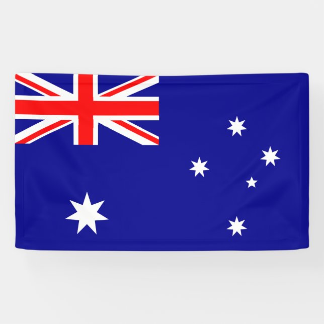 Heard Island and McDonald Islands flag  Banner (Horizontal)