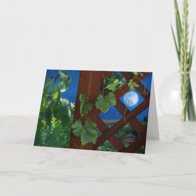 Heard it Through the Grapevine Funny Birthday Card (Front)