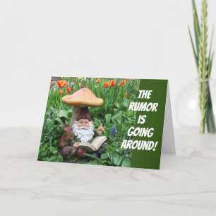 HEARD YOU MADE THE *NAUGHTY LIST* CHRISTMAS HUMOR HOLIDAY CARD