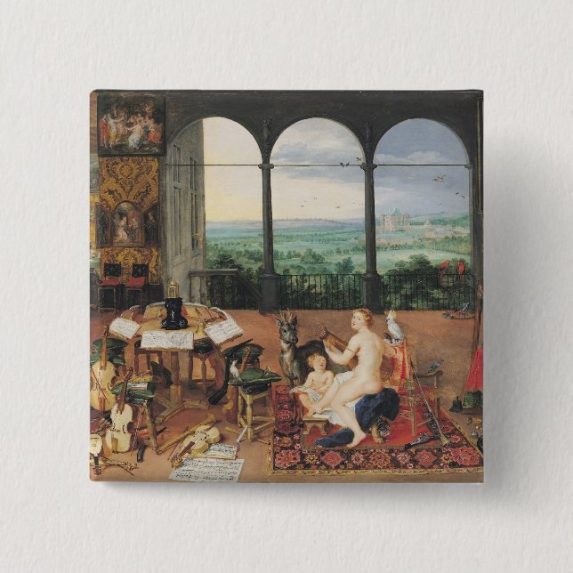 Hearing, 1617 button (Front)