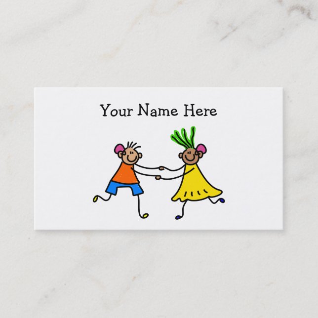 Hearing Aid Kids Business Card (Front)