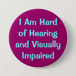 hearing and vision button