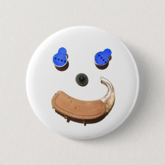 Hearing = Happier + Healthier Pinback Button