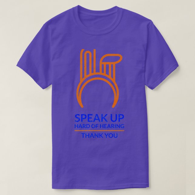 Hearing Impaired 2 14 T-Shirt (Design Front)
