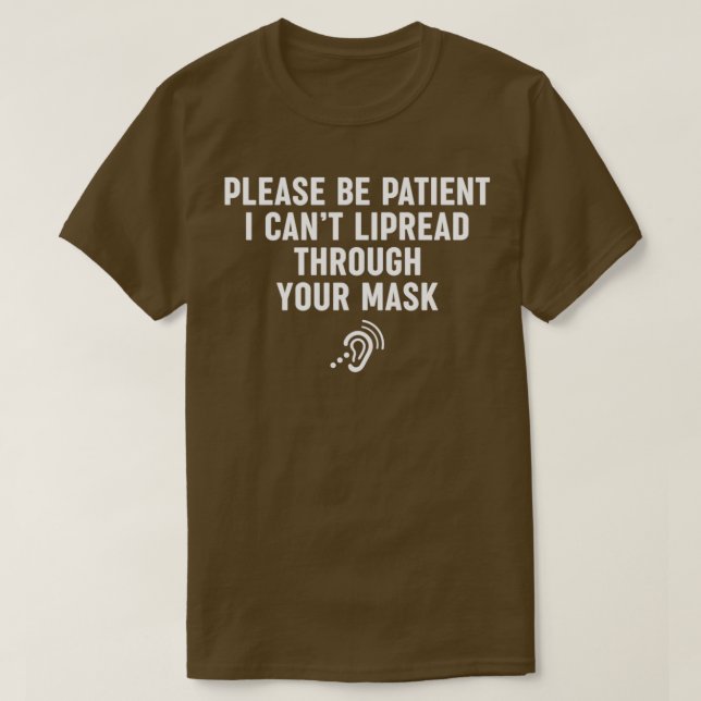 Hearing Impaired Hearing Impaired 7 T-Shirt (Design Front)