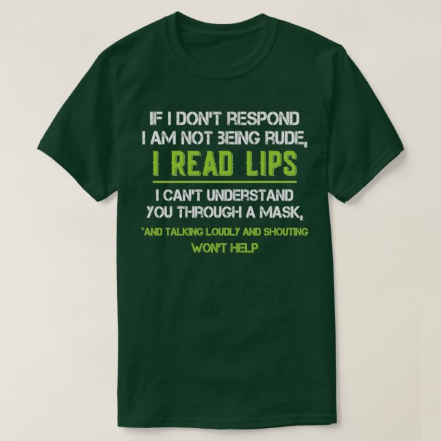 Hearing impaired Hearing loss 12 T-Shirt (Design Front)