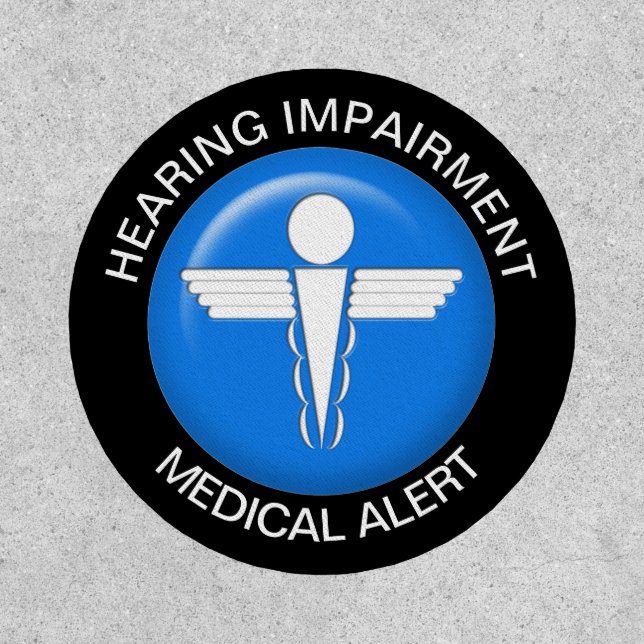 Hearing Impairment  Patch (Front)