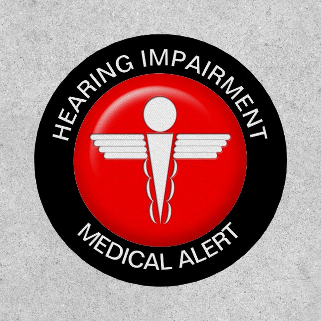 Hearing Impairment  Patch (Front)