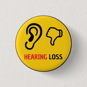 hearing loss awareness button