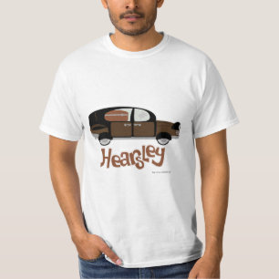 Hearsley Cartoon Halloween Character Art T-Shirt