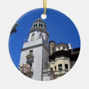 Hearst Castle, San Simeon, California Ceramic Ornament