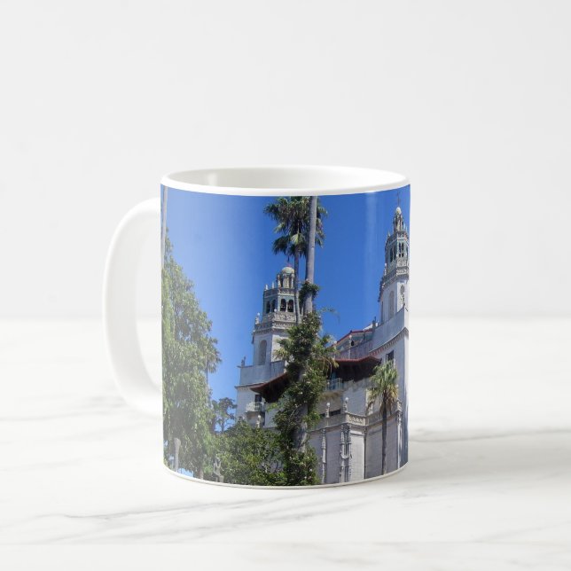 Hearst Castle, San Simeon, California Coffee Mug (Front Left)