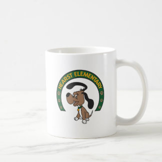 Hearst Elementary Classic Hound Logo Coffee Mug