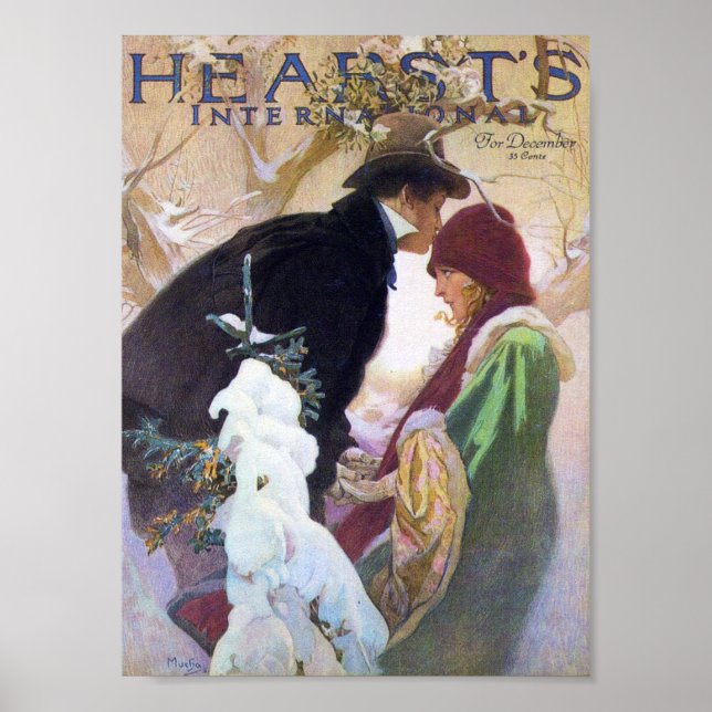 Hearst's International Cover, Alphonse Mucha Poster (Front)