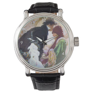 Alphonse Mucha, Alphonse Mucha Leather Watch, Art watch, Unisex Watch, Ladies Watch, Alphonse Mucha Jewelry, Pattern outlets 1