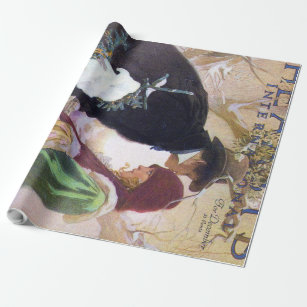 Hearst's International Cover, Alphonse Mucha Wrapping Paper