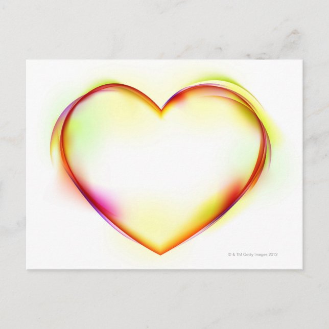 Heart 2 postcard (Front)