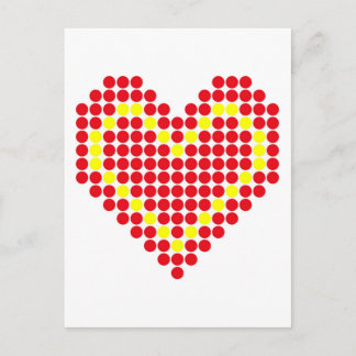 Heart 2 postcard