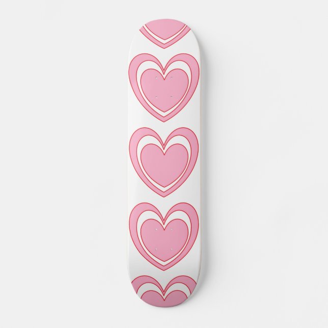 Heart 2 skateboard deck (Front)