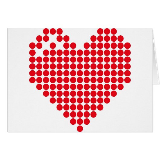 Heart 3 cards (Front Horizontal)
