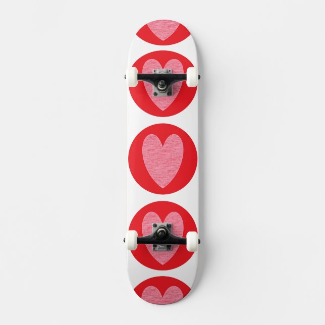 Heart 3 skateboard deck (Front)