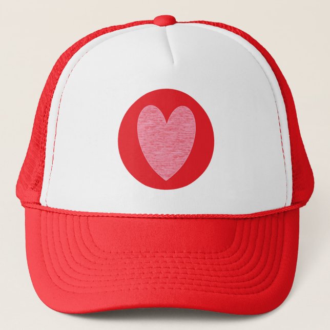Heart 3 trucker hat (Front)